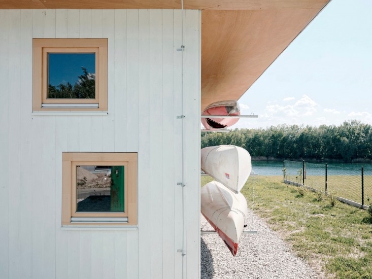 Michelle tours an architect-designed lake house Once More to the Lake: A Family Holiday House in Slovakia.