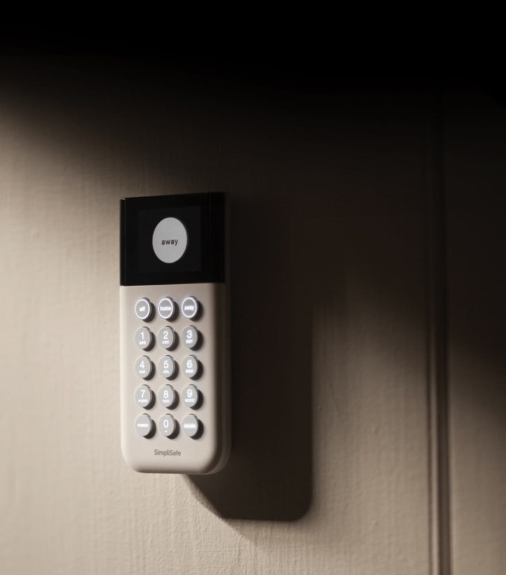 The wireless keypad that’s part of every SimpliSafe system is slim and unobtrusive. Because it requires no wiring, it can be mounted anywhere. Heading out in a hurry? You can also arm and disarm SimpliSafe from your phone.